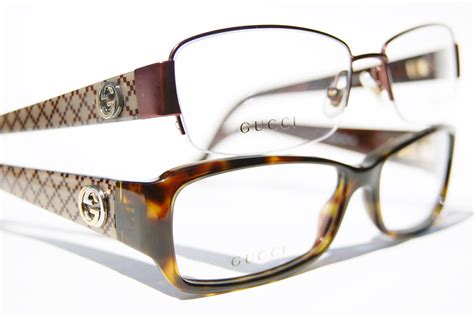 gucci designer prescription glasses|Gucci clear optical glasses.